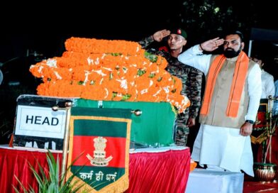 लद्दाख में शहीद जवान मनीष कुमार का पार्थिव शरीर पहुंचा पटना