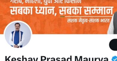 कांग्रेस के प्रदेश अध्यक्ष अजय राय का उपमुख्यमंत्री केशव प्रसाद ने दिया जवाब