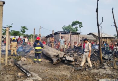 आग लगने से 18 घर जलकर खाक, दाने दाने के लिए हुए मोहताज