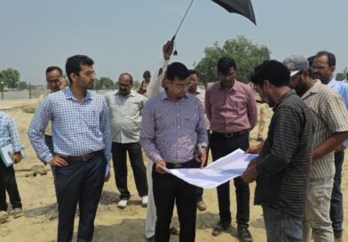 एयरपोर्ट का काम युद्धस्तर पर जारी , ‘स्टेट ऑफ द आर्ट’ की तर्ज पर बनेगा एयरपोर्ट: डीएम
