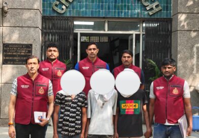 तलवार ग्रुप के तीन उभरते अपराधी गिरफ्तार