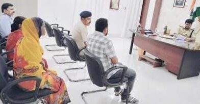 पीड़ित ने दिया पुलिस कप्तान को आवेदन ,सुरक्षा की गुहार