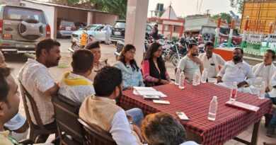 बकरीद को लेकर धोरैया थाना में शांति समिति की बैठक 