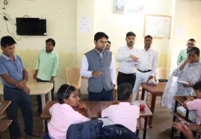 उपायुक्त ने श्रीअमड़ा स्थित नेत्रहीन विद्यालय एवं बाल गृह का किया निरीक्षण