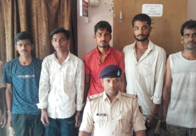 5.310 मिलीग्राम स्मैक के साथ पांच स्मैकर गिरफ्तार, गया जेल 