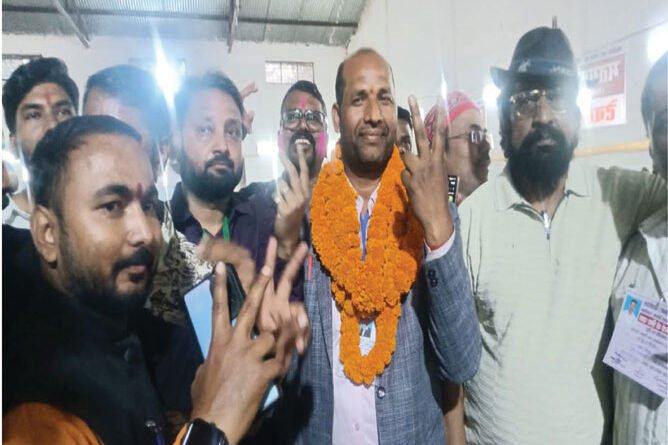 हजारीबाग नगर निगम के मेयर बने अरविद राणा