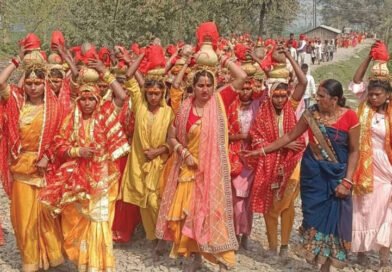 सोनवर्षा में 251 कलशों के साथ गूंजा राधे-राधे