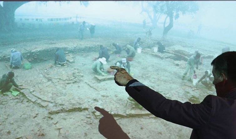 नेपाल के कपिलवस्तु में मिला देश का पहला अर्धवृत्ताकार पुरातन बौद्ध मंदिर