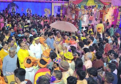 मधुसूदन नगरी में फगदोल की अनोखी होली, भगवान संग झूमे श्रद्धालु