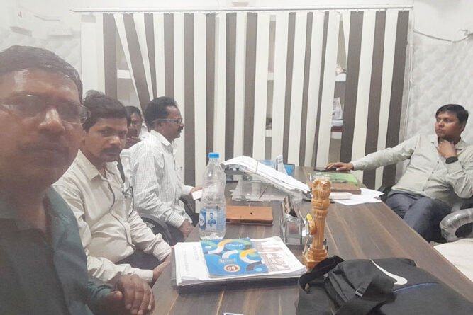 प्रखंड कल्याण पदाधिकारी ने विकास मित्रों के साथ बैठक आयोजित