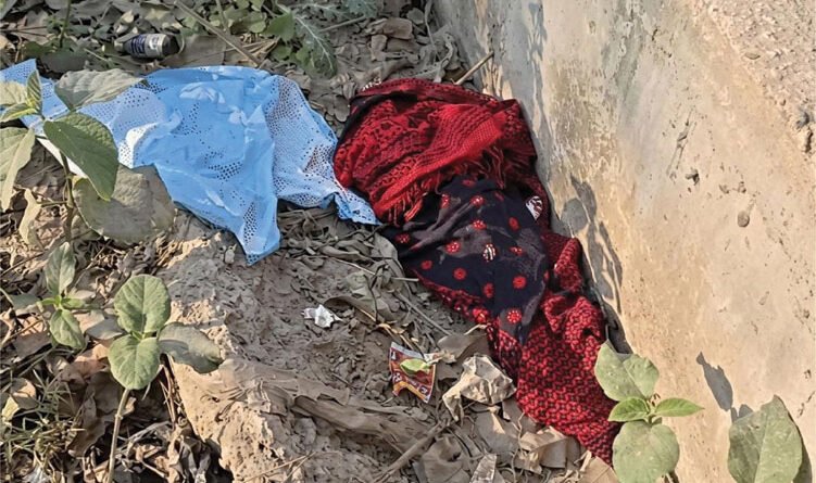 नाले किनारे नवजात का शव मिलने से सनसनी