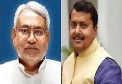 नीतीश कुमार और नितिन नवीन ने राज्यसभा के लिए नामांकन किया दाखिल