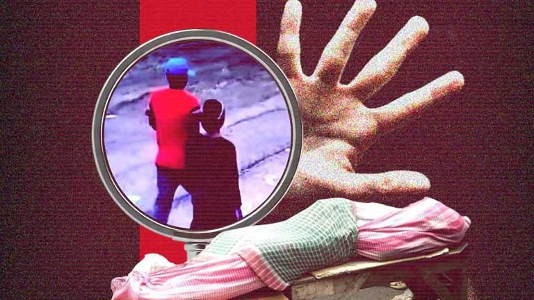 बारुईपुर नाबालिग हत्याकांड के मुख्य आरोपी प्रभास मंडल के एनकाउंटर के बाद घटनास्थल पर जांच करती बंगाल पुलिस, जहां हुई पुलिस मुठभेड़।