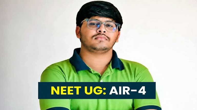 नीट-यूजी 2026 परीक्षा में ऑल इंडिया रैंक 4 हासिल करने वाले बिहार के आयुष भलोटिया और टॉपर छात्रों की सूची
