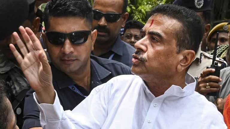 एनडीए बैठक से पहले नवान्न में सुदीप बंद्योपाध्याय और शुभेंदु अधिकारी के बीच हुई गुप्त राजनीतिक मुलाकात की तस्वीर