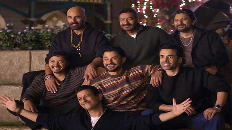 अजय देवगन की गोलमाल 5 और साउथ सुपरस्टार प्रभास की फिल्म फौजी के बीच दिसंबर 2026 में होने वाले बॉक्स ऑफिस महामुकाबले का पोस्टर