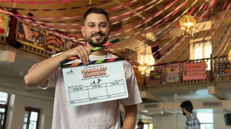 फिल्म मडगांव एक्सप्रेस 2 के निर्देशक कुणाल खेमू और अभिनेता प्रतीक गांधी, दिव्येंदु और अविनाश तिवारी की कॉमेडी ड्रामा फिल्म की शूटिंग अपडेट